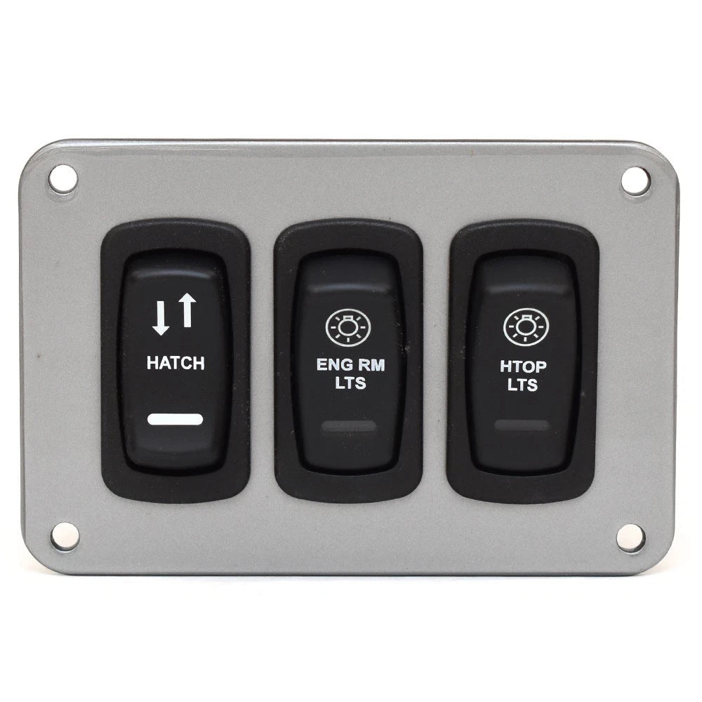 Regal Boat Rocker Control Switch Panel 446016 - Aluminum