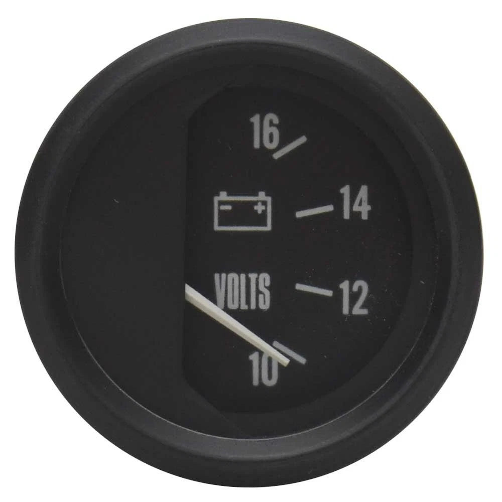 Faria Boat Volt Meter Gauge 4025-5-494 - 2 Inch Black