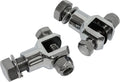 HARDDRIVE Footpeg Clevis Mounts Chrome 1/2" 20 Thread for Harley Sportster