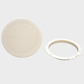 Boat Inspector Hatch Access Plate 1843869 - 8 Inch Off White Pry Up