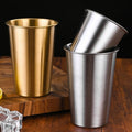 240-500ml Stainless Steel Beer Cup Drinking Mug for Camping Party Coffee Whisky