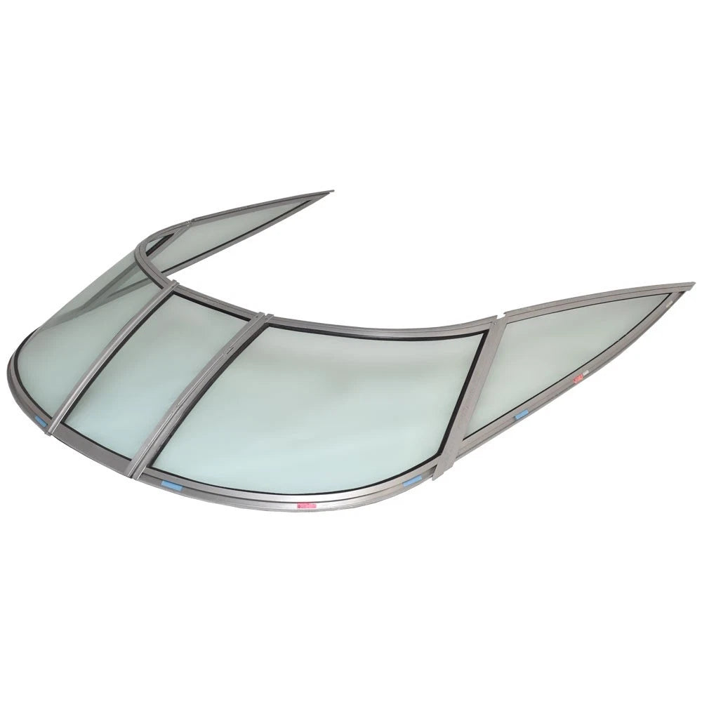 Taylor Made Boat Glass Windshield 7691040004 - 112 Inch Aluminum (5Pc)