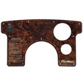 Sun Tracker Boat Blank Dash Panel - 15 7/8 X 9 1/2 Inch Woodgrain