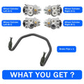 Front Brake Wheel Cylinders &brake Pipe for Honda Rincon 650 Foreman Rubicon 500