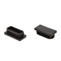Lowe Boat Blank Switch Fillers 2041657 - 2 X 1 Inch Plastic Black Pair
