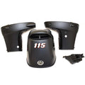Suzuki Boat Engine Cowling Kit - DF115 Matte Black 115 HP (set of 4)