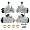 4 Front Brake Wheel Cylinders for Honda Rancher 350 TRX350TM/TE/FE /FM 2000-2003