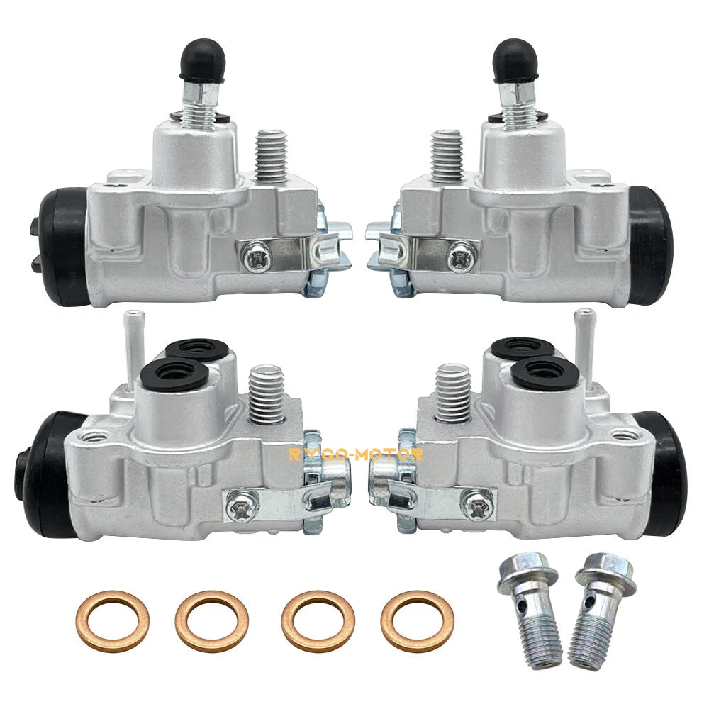 4 Front Brake Wheel Cylinders for Honda Rancher 350 TRX350TM/TE/FE /FM 2000-2003