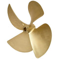 ACME Boat Nibral Propeller 3049 - LH 17 X 19.5P 0.150 Cup 4 Blade