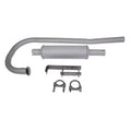 2-pc Vertical Muffler Assembly Fits Massey Ferguson Replaces M112