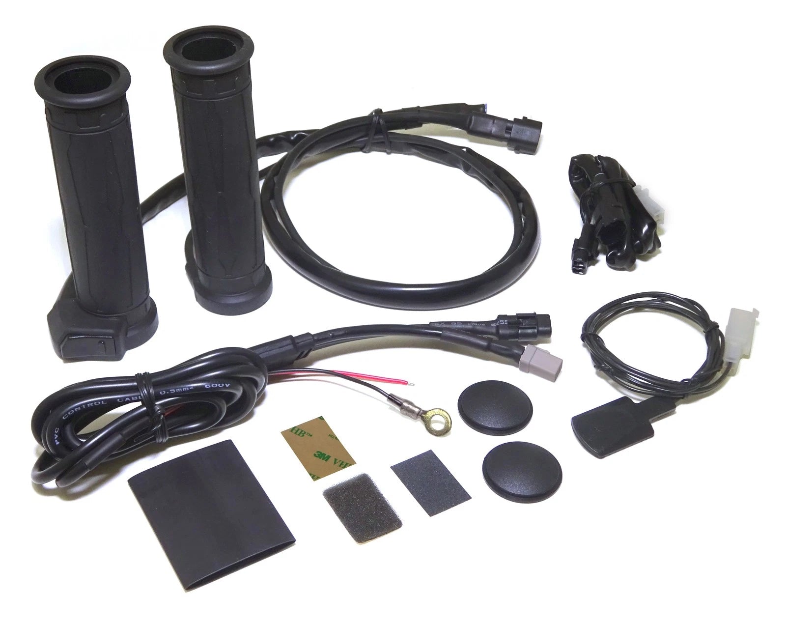 KOSO Apollo Heated Grip Kit with Heated Throttle for Snowmobiles & ATVs