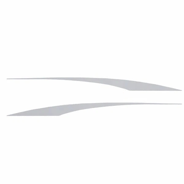 Rinker Boat Decal Sticker 2190030 - OEM 108 X 6 Inch Silver (set of 2)