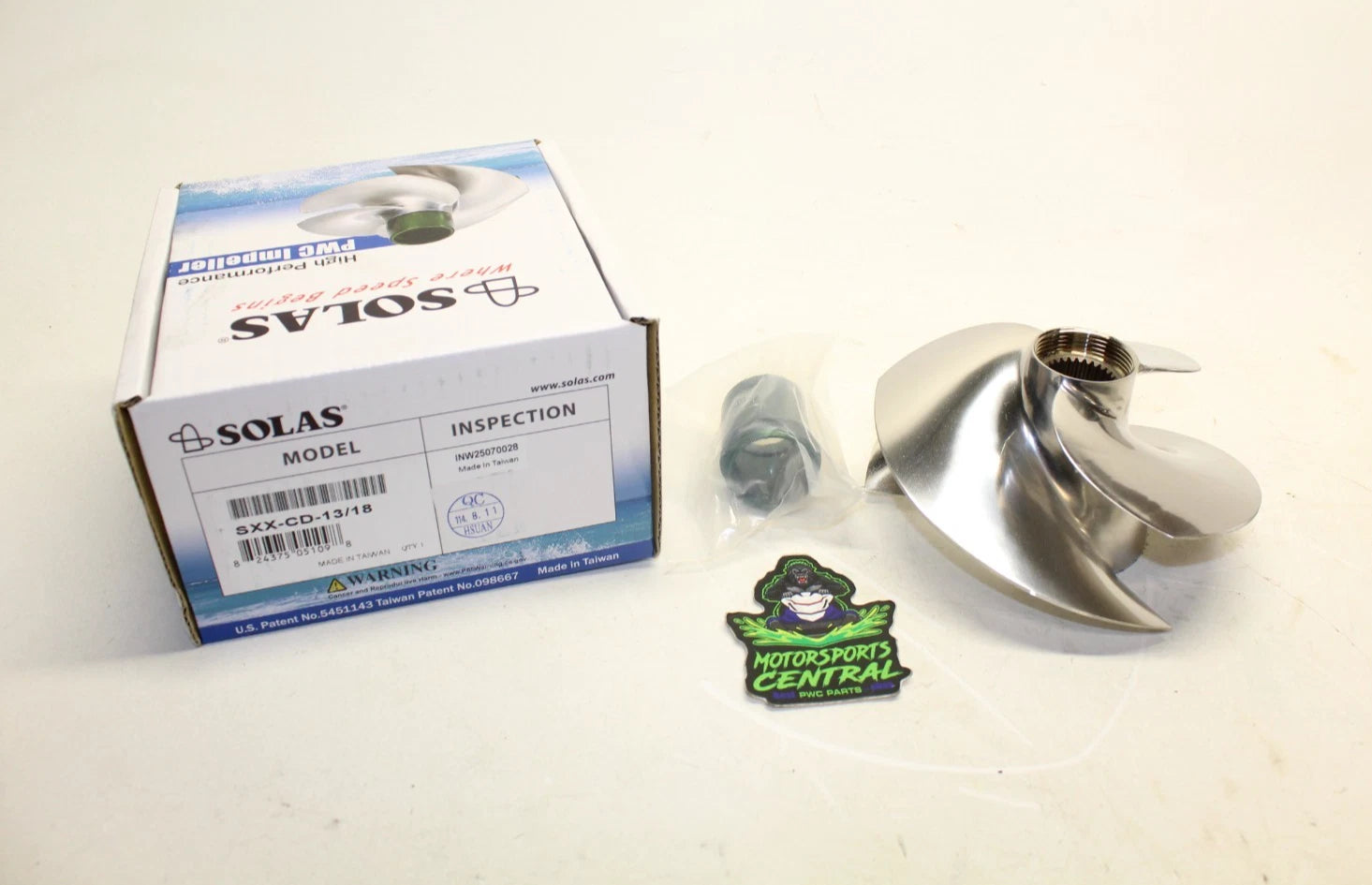 SOLAS SEADOO 300 IMPELLER SXX-CD-13/18 RXP RXT GTX LTD 2016-2025 161MM