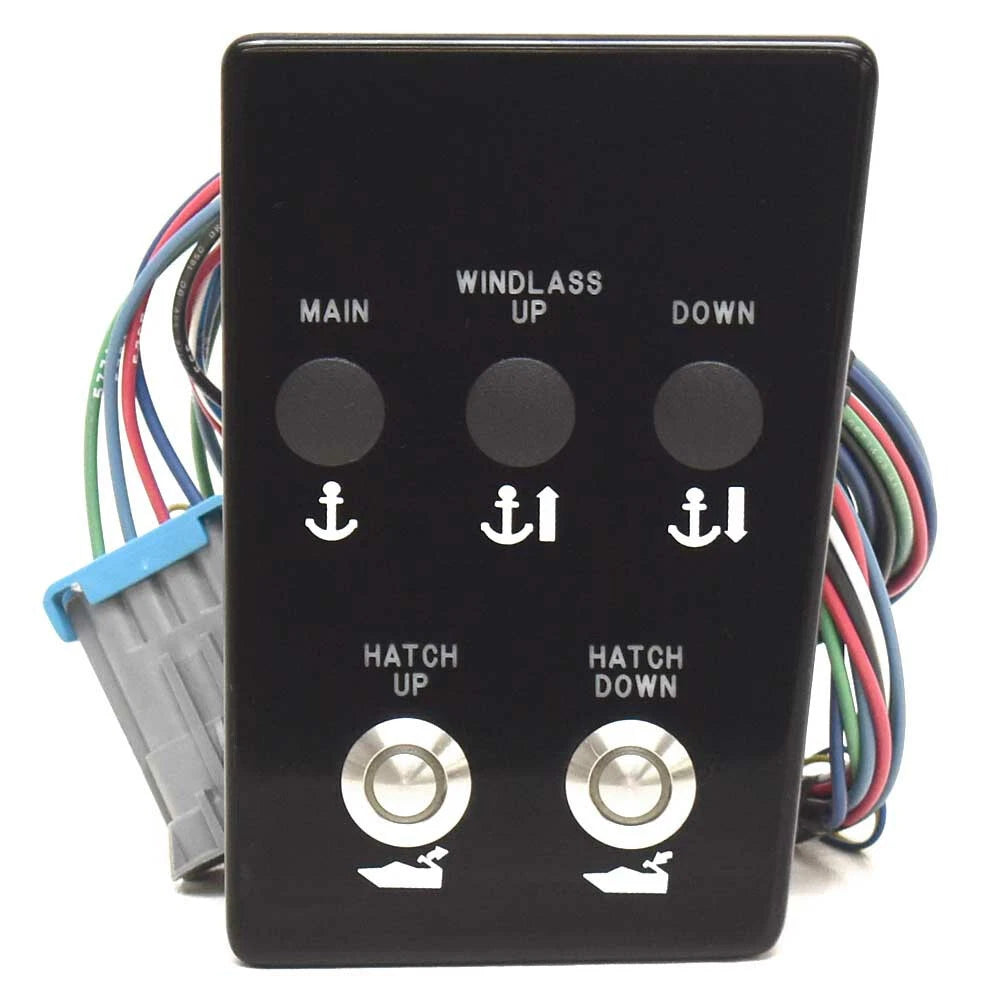 Sea Ray Boat Switch Panel 2194043 - SLX 250 - 280 Black Acrylic (STBD)
