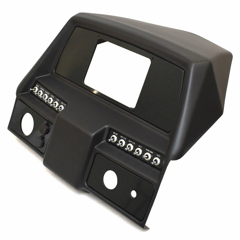 Viaggio Boat Helm Dash Shroud with Breaker Panel 201558 - Diamante