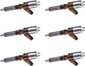 6X Common Rail Injector 321-3600 2645A753 for Caterpillar C6.4 C6.6 C4.4 Engine