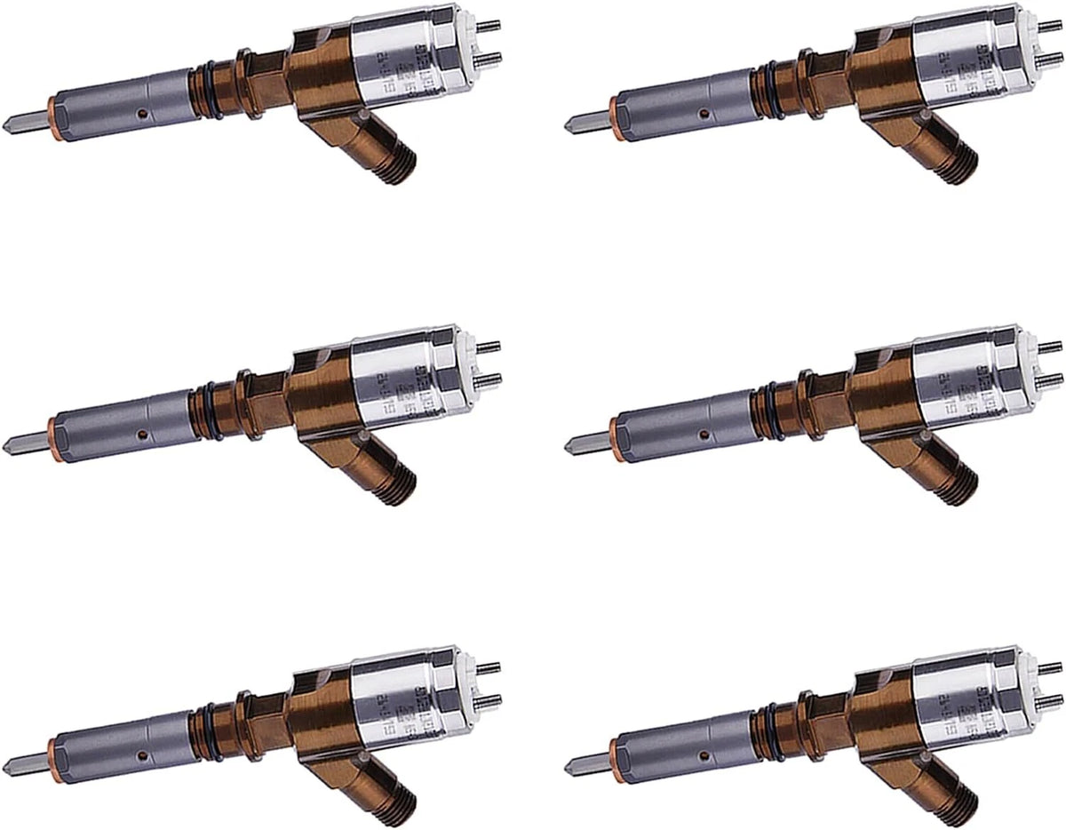 6X Common Rail Injector 321-3600 2645A753 for Caterpillar C6.4 C6.6 C4.4 Engine