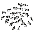 Cow Model*30 Toy Kits Model Train Outdoor Landscape Plastic Sand Table Model