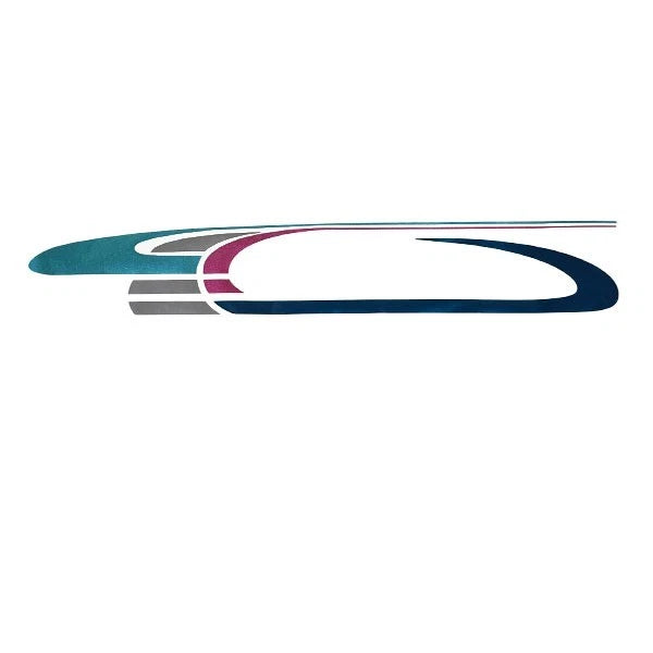 Rinker Boat Graphic Decal 2895001 - Teal Blue Hull Sticker (STBD)