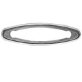 Livorsi Boat Pull-Up Cleat Bezel SLPUCB8SS - Baja 8 Inch Slimline