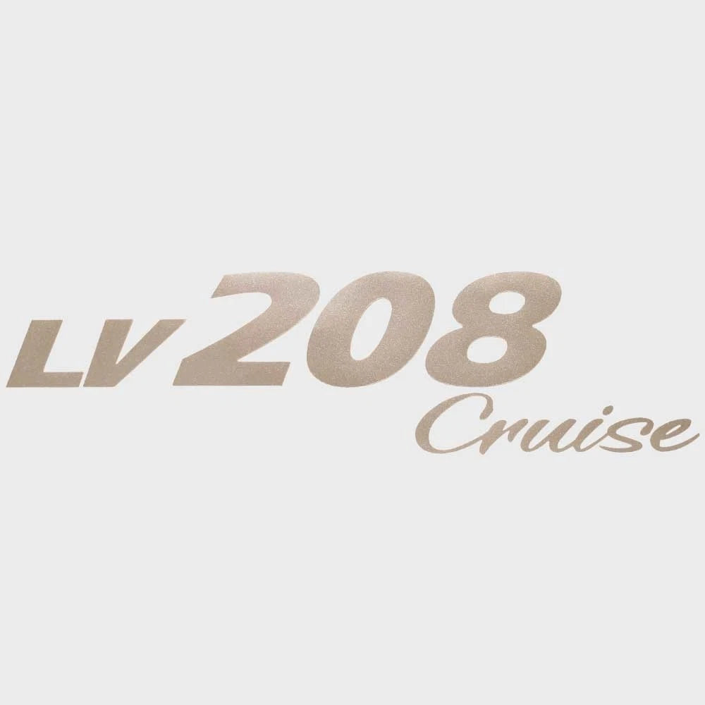 G3 Boat Decal 73404868 - LV 208 Cruise Metallic Champagne Sticker