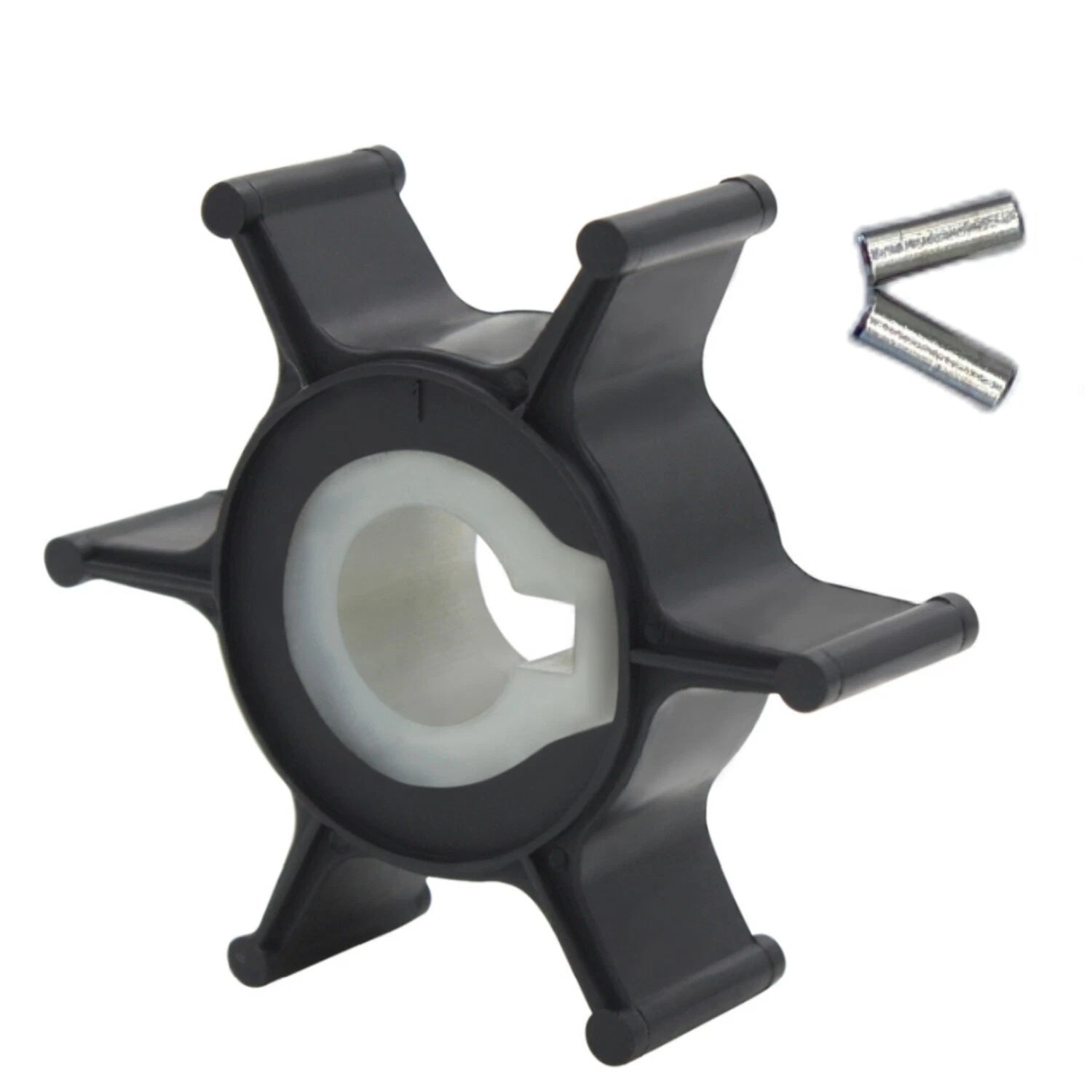 Outboard Water Pump Rubber Impeller for Mercury Mariner 2 HP Engine 47-80395M