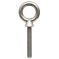 Lund Boat Eye Bolt 2360090 - 2 Inch Ring 1/2-13 X 3 Threaded Post SS