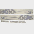 Lowe Suncruiser Pontoon Boat Decals 1823548 - Bimini Blue Taupe (8PC)