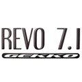 Gekko Boat Raised Model Decal - Revo 7.1 Emblem Gray Sticker