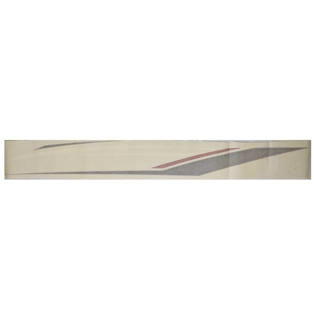 Tracker Boat Graphic Decal TR190004 - Red Gray 118 X 11 Inch