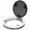 Rutgerson Boat Portlight Window - 10 1/4 Inch 250mm White Smoke