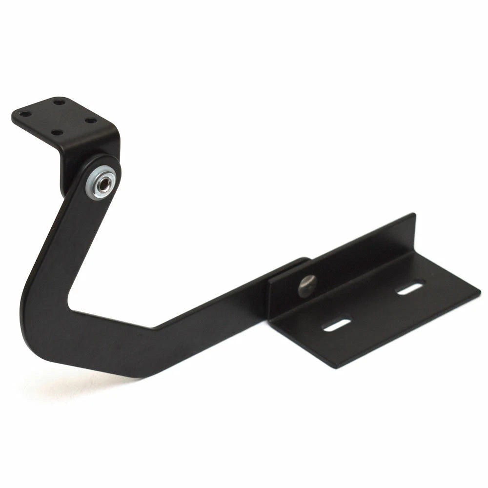 Tracker Boat Left Hinge-Box Mounting Bracket M-576 - Black Aluminum