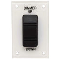 Boat Dimmer Switch Panel 882250359 - Clear Plastic White