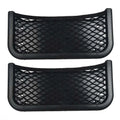 Neatly Store Your Travel Accessories with 2X Motorhome Campervan Caravan Nets