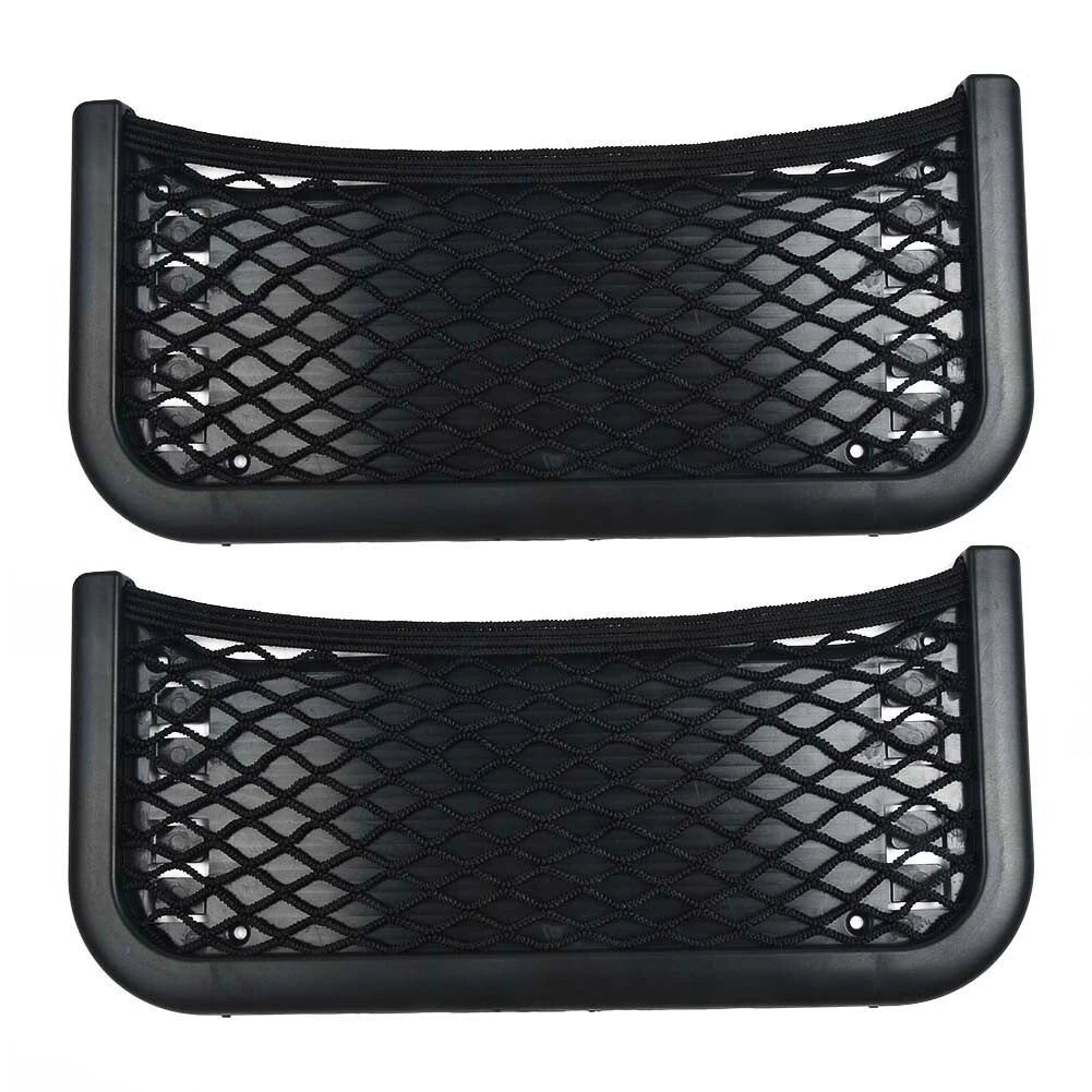 Neatly Store Your Travel Accessories with 2X Motorhome Campervan Caravan Nets