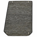 Cobalt Boat Snap-In Floor Mat 406624 - Tan Black White Woven Vinyl