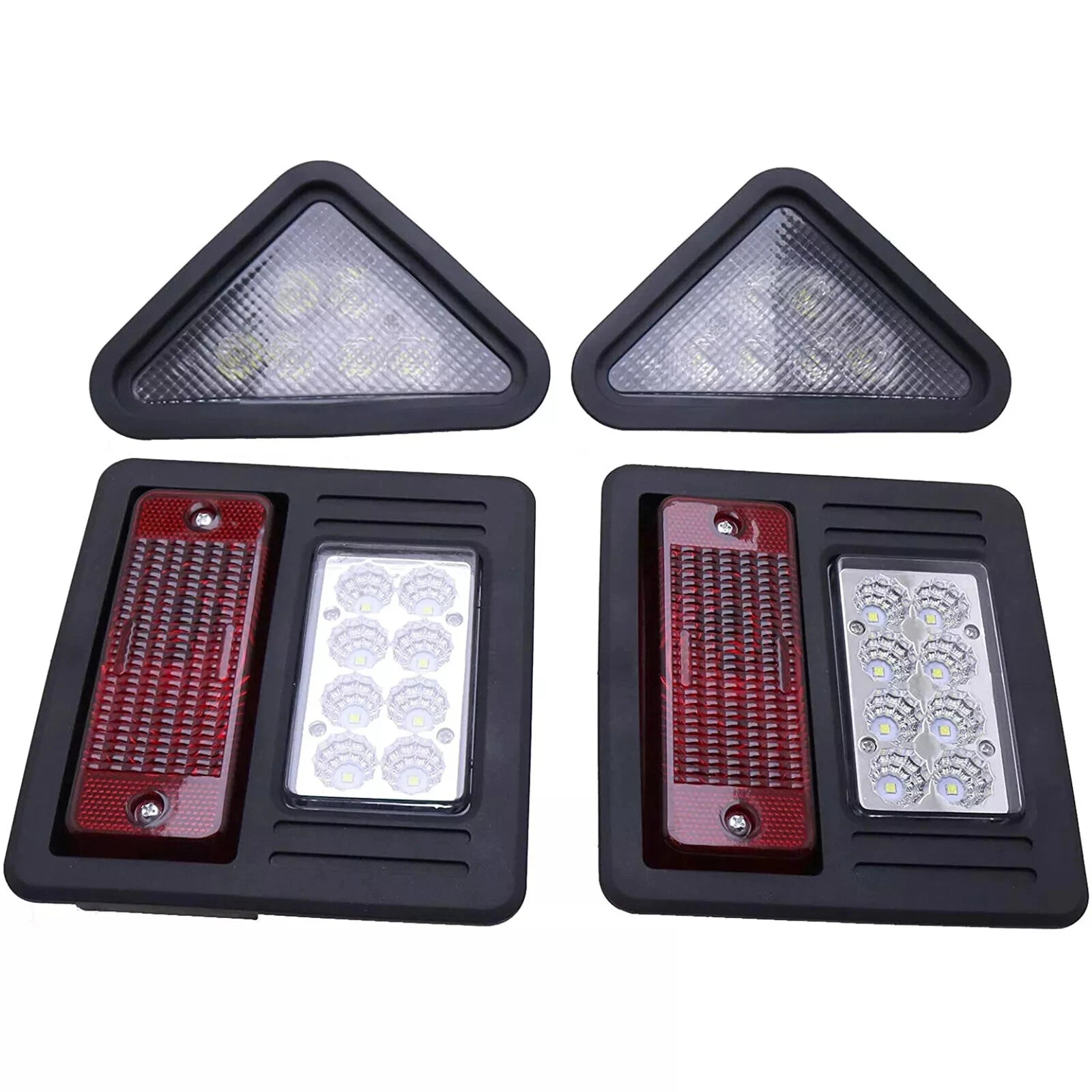 Front & Rear LED Light Kit Fit Bobcat S250 S300 S330 Skid Steer Loader