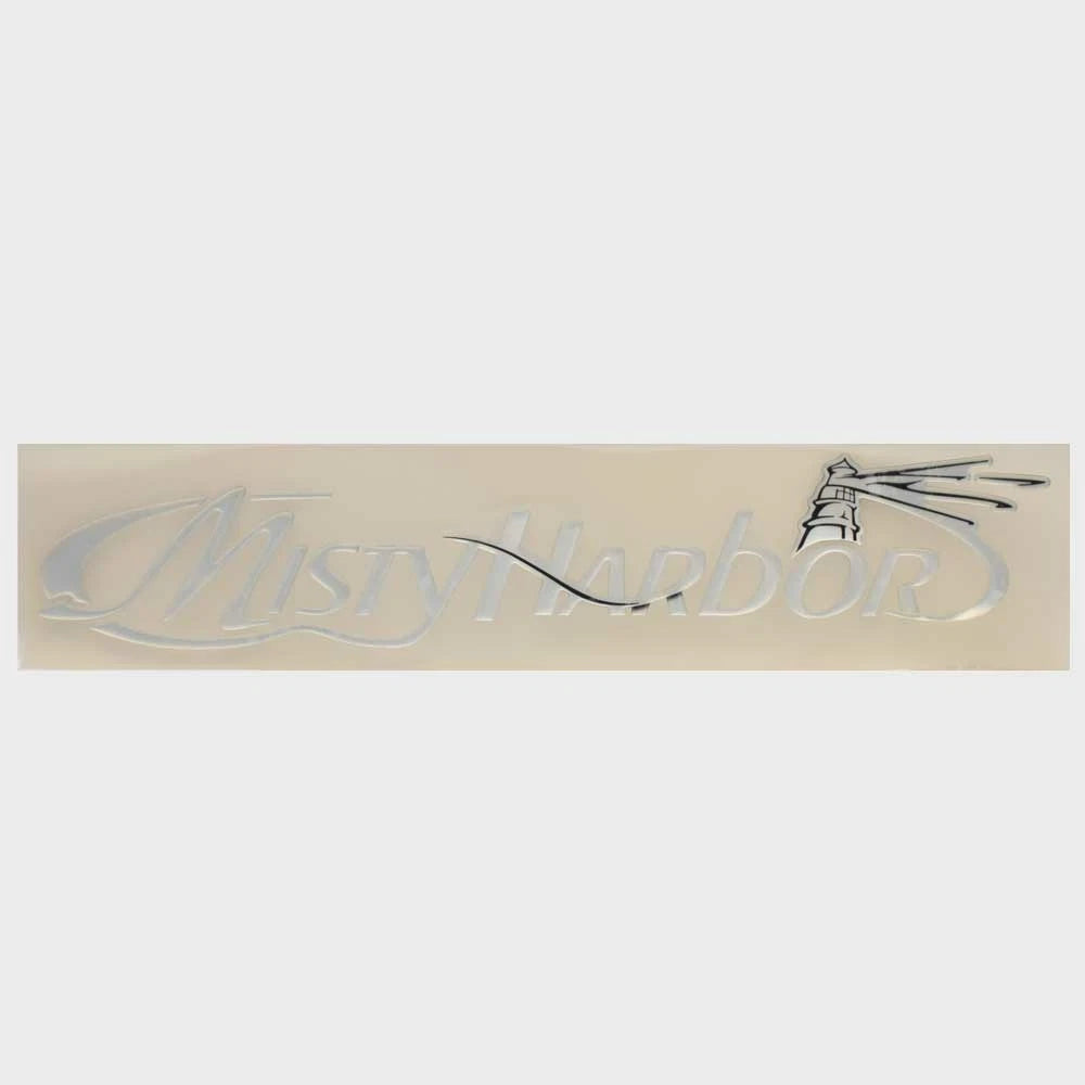Misty Harbor Boat Raised Emblem Decal 159070-01 - Mirror Sticker