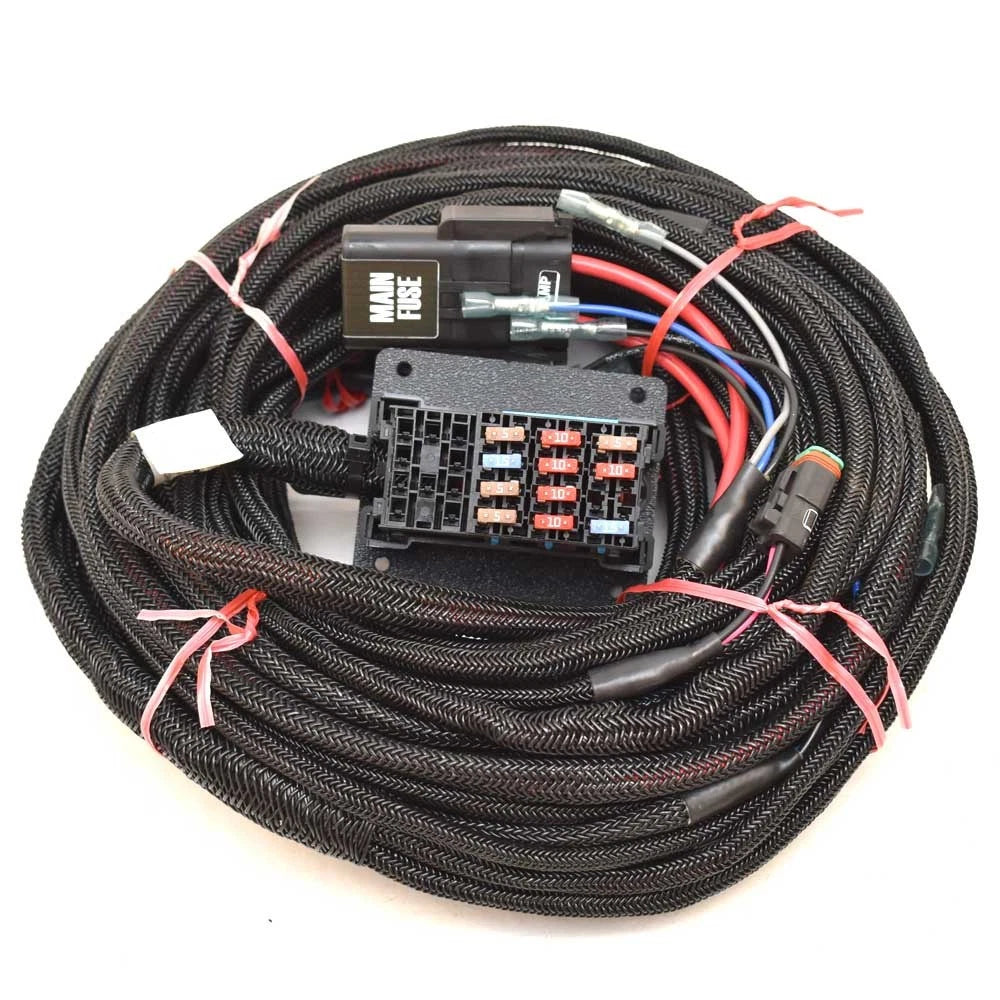MNStar Boat Fuse Panel 00-8700 - with Harness 12 Position 26 FT