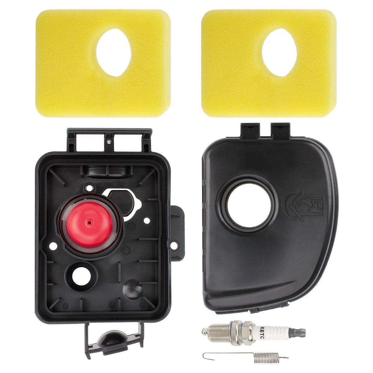 Maintenance Air Filter Base Cover Kit for Briggs & Stratton 450E 500E Engines