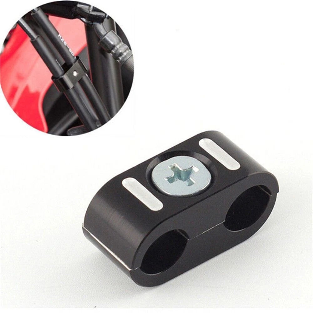 Line Clamp Motorcycle Brake Cable Guide Hose Hydraulic Brake Line Holder Part