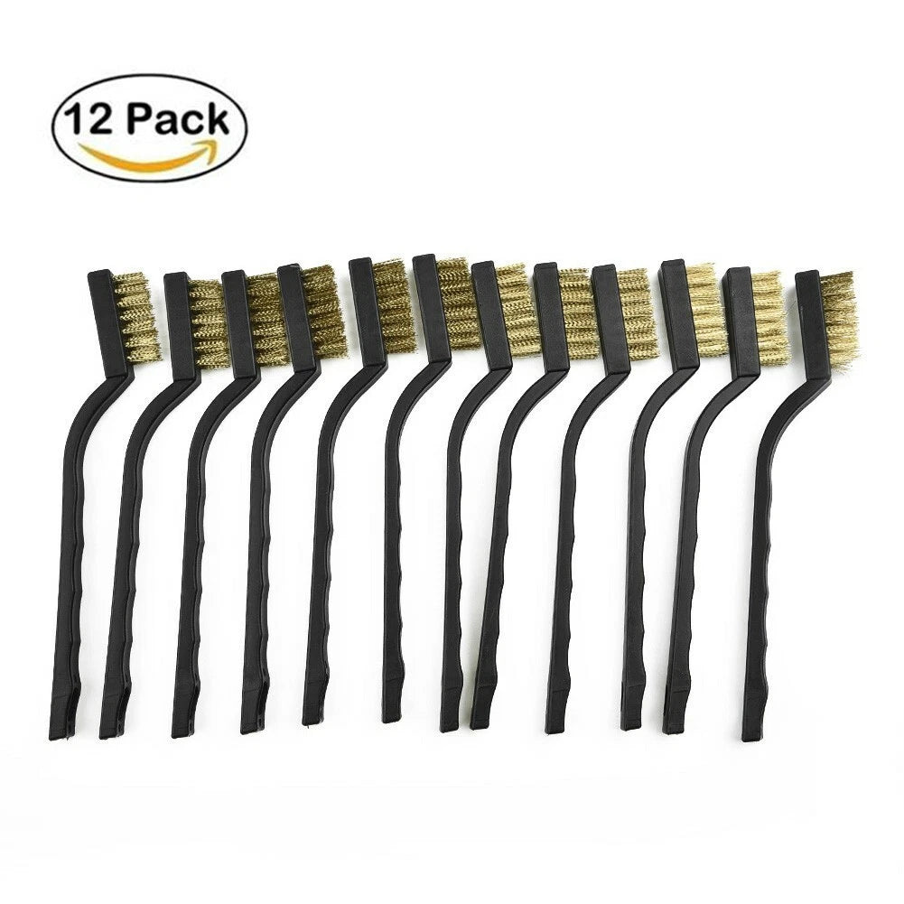 Rust Remover Cleaning Brush Scourer Scrubbing Small Tools Brass Cleaner