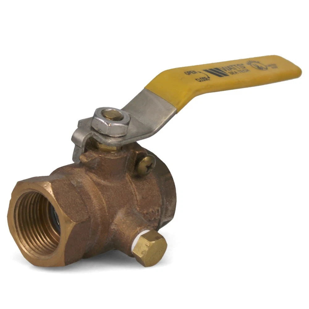 Sea Tech Boat Fuel Hose Valve 113400 - 7/8 ID Brass