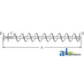 Auger AH147472 Fits John Deere S670 Hillmaster S670 Sts S690 Hillmaster
