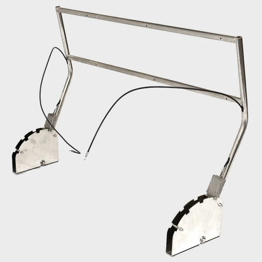Sea Ray Boat Seat Backrest Frame 2295860 - Flip Down 45 Inch Aluminum