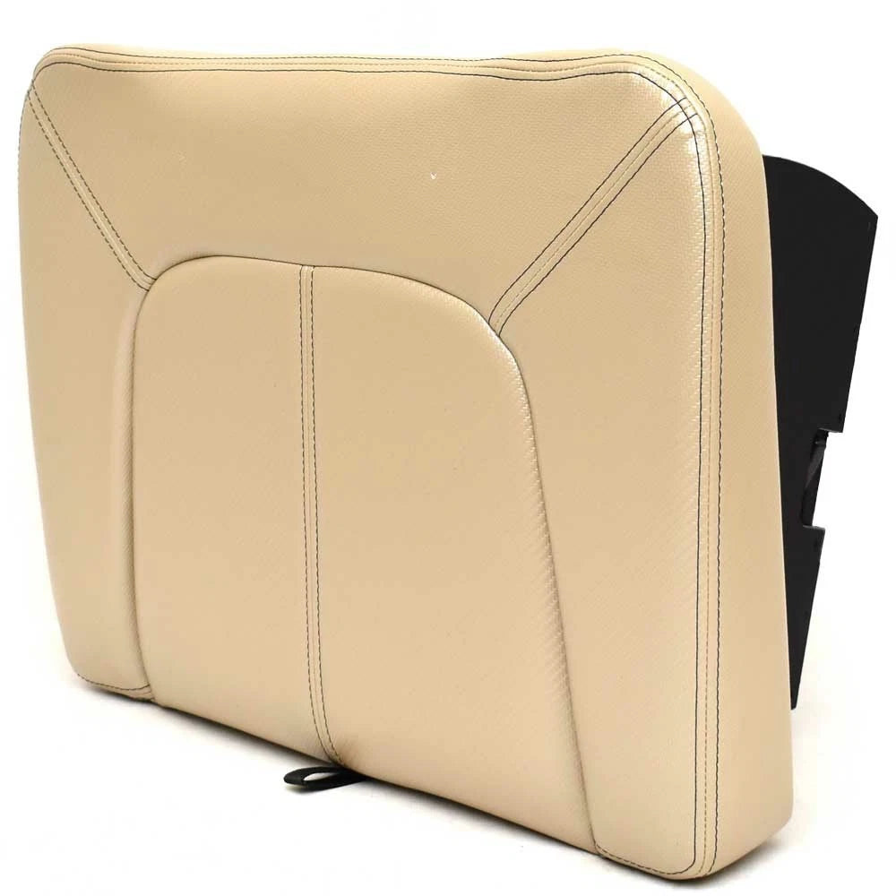 Blue Wave Boat Seat Backrest Cushion 1BBW1002A-02 - with Storage Beige