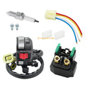 Handlebar Switch & Starter Solenoid Relay Kit for Yamaha Grizzly 350 400 660 YFM