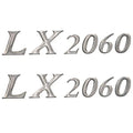 Larson Boat Decal 8624-3396 - LX 2060 Designator Vinyl (pair)
