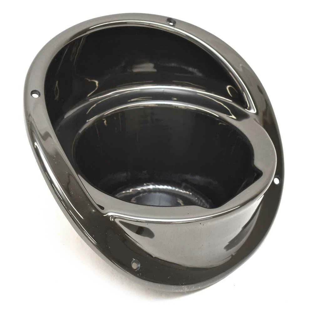 Jet Technologies Boat Speaker Bezel 9935-BCHR - 6 1/2 Inch Black