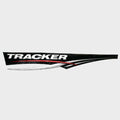 Tracker Boat Hull Graphic Decal 135577 - Black Gray Red Sticker (STBD)